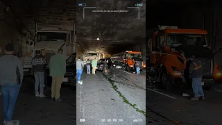 Major accident on the BQE just now