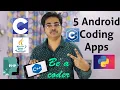 Android Coding-Programming Apps c c plus plus java python HTML CSS In Hindi
