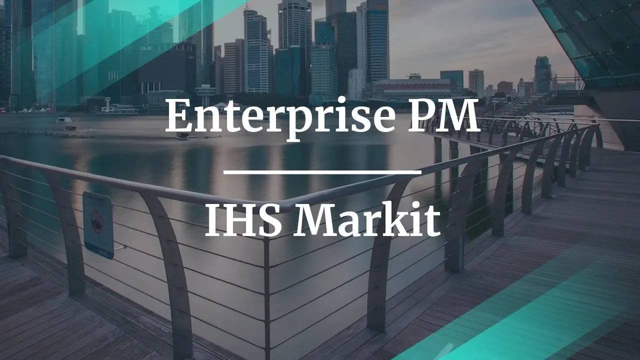 What to Know about Enterprise PM by IHS Markit Dir of Product - YouTube thumbnail