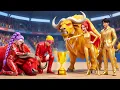 Lagu Golden Family VS Ruby Family: RUMI Gets Magic Buffalo Racing Championship - KPOP Demon Hunters