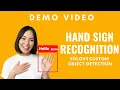 Hand Sign Recognition YOLOV5 Custom Object Detection KNOWLEDGE DOCTOR
