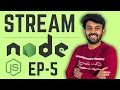 Streams and Buffers in Node js Node js Ep - 5 code io
