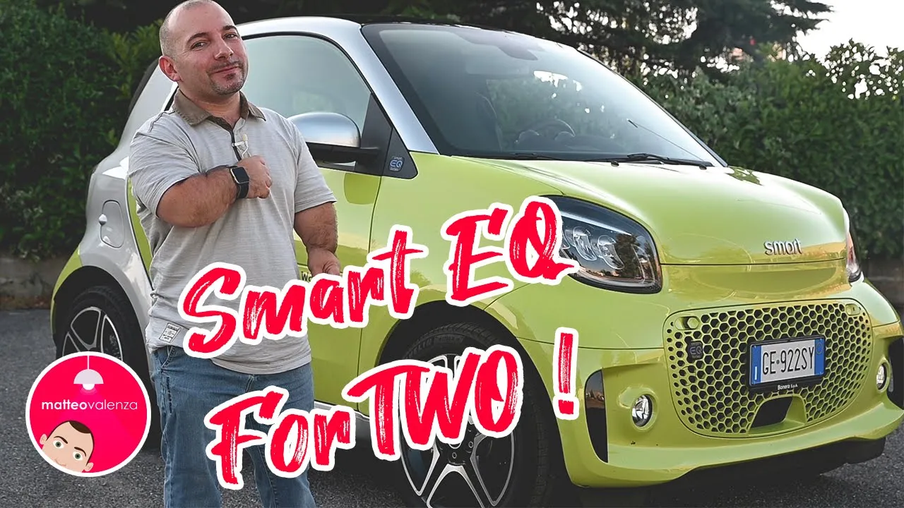 Smart EQ Fortwo 2021, la citycar elettrica tra agilità e autonomia limitata