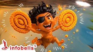 பத்து குட்டி பூச்சாண்டிகள்-1 to 10 🔢 Tamil Numbers Counting Song | Tamil Rhymes for Kids | Infobells