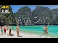 Download Lagu 4K HDR // Walking Maya Bay in Krabi | BEST Beach in the World | Thailand 2023 - With Captions