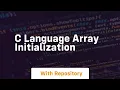 c language array initialization