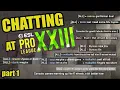 Chatting at ESL Pro League Season 23 Finals Part 1