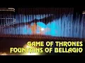 Video di Game of Thrones Takes Over Fountains of Bellagio in Las Vegas