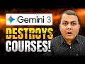 Gemini 3 DESTROYS Courses Build This AI App in 5 Minutes No Coding 414