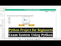 Exam System in Python Quiz Application in Python in Tkinter with Database GUI Quiz in Python