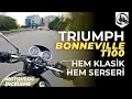 Lagu Thriumph Bonneville T100 Motovlog İnceleme | Hem Klasik Hem Serseri
