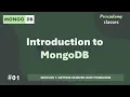 Introduction to MongoDB Getting Started with MongoDB MongoDB Complete Course 2025