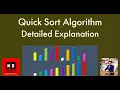 Quick Sort Algorithm Divide and Conquer Quick Sort Algorithm Analysis PART 3 2