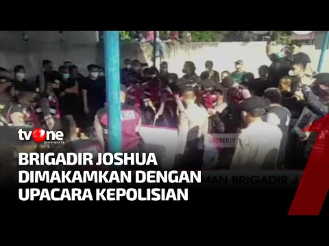 Pemakaman Ulang Brigadir Joshua Hutabarat Dilakukan dengan Upacara Kepolisian