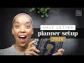 Finally My 2026 Half Letter Discbound Planner Setup