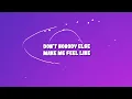 oskar med k - Make Me Feel (Lyrics)