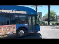 Orlando LYNX 2015 40ft Gillig BRT Plus CNG - 415 On Link 105 Exiting LYNX Central Station