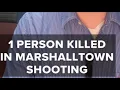 Marshalltown police investigating fatal weekend shooting