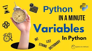 Python In A Minute All about Variables In Python - Variables