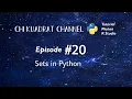 Tutorial Pengolahan Tipe Data Sets pada Python