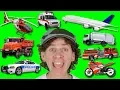 A to Z Alphabet Vehicles Chant with Matt | Learn Vehicles and Transport Names | Alphabet for Kids