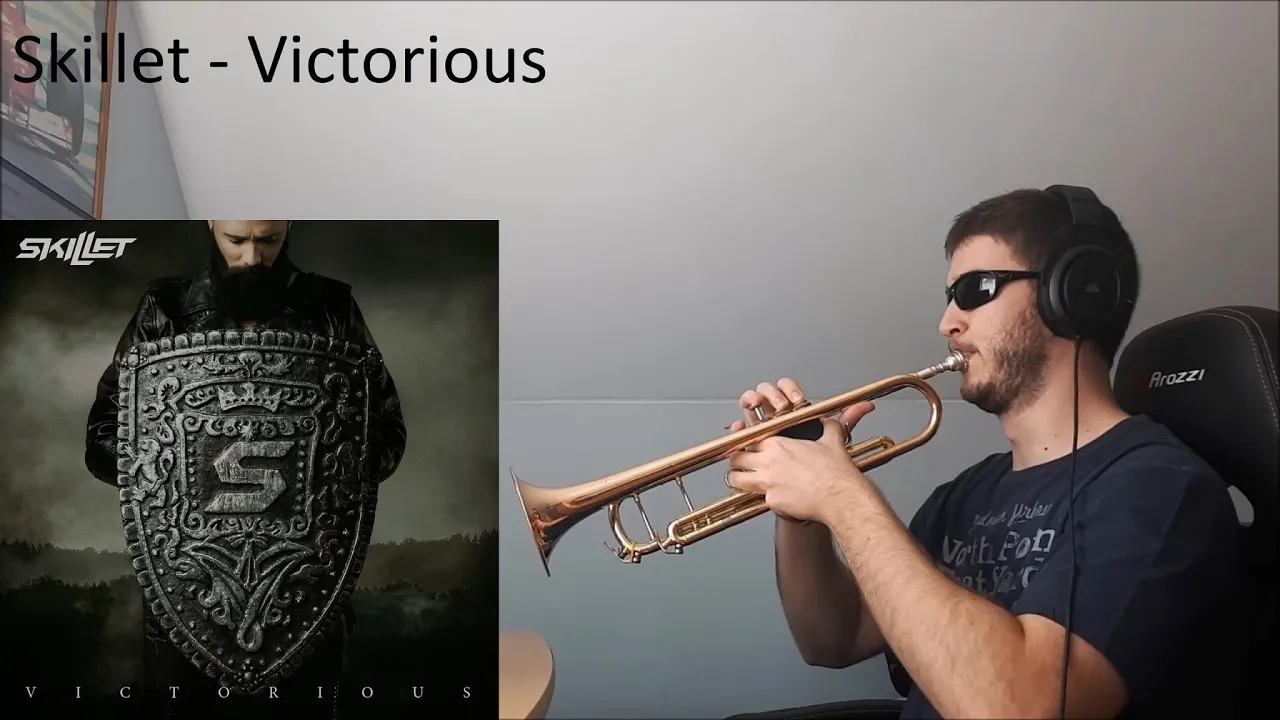 Skillet - Victorious (trumpet cover)