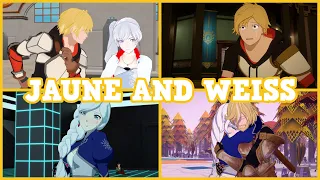 The Story of Jaune and Weiss Friendship All Scenes Vol 1-9