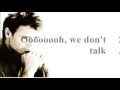 Download Lagu Cliff Richard - We Don't Talk Anymore [ Lyrics on video...HQ sound ]