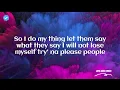 Everlyndidit - Let Them Talk (Lyrics) Be who you want to...