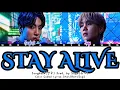 Jung Kook (정국) - Stay Alive (Prod. by SUGA ) (7FATES: CHAKHO OST) Color Coded Lyrics (Han/Rom/Eng)