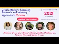 Graph Machine Learning Research and industry applications Panel Connected Data World 2021