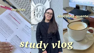 an afternoon of studying with me civil procedure reviews u0026 hot chocolate study vlog 