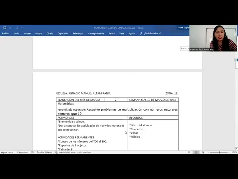 Download MP3 Planeación Marzo. Segundo grado de primaria. Semana 25.