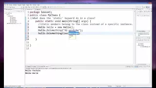 Java Tutorial 21 static keyword in Java