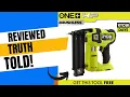 Ryobi HP finish nailer review