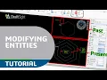 Create Offset of Entity in Both the Sides Using Passing Through a Point Option from Toolbar