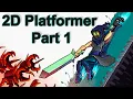 Setting up the map - 2D Platformer Player Controller