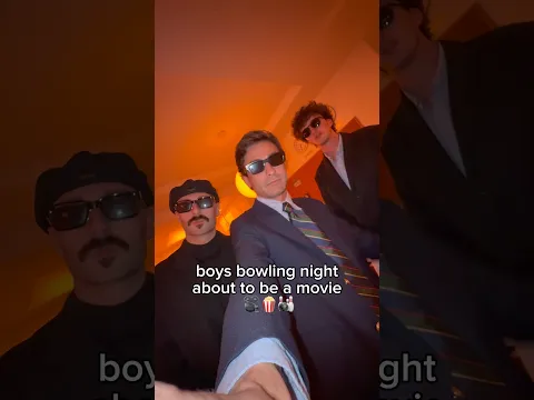 Boys bowling night was a movie