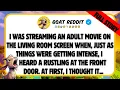 I was streaming an ad lt movie on the living room screen when just as things were getting intense