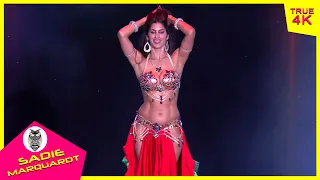 sadie marquardt epic bellydance performance in the massive spectacular 2020 4k