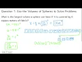 Geometry 11-4 Spheres