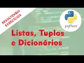 Exercicio Aula 03 - Listas Tuplas e Dicionarios Curso de Python Programa Sem Dor