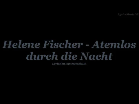 Download MP3 Helen Fischer Atemlos durch die Nacht