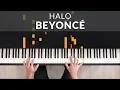 Halo - Beyonce Tutorial of my Piano Cover