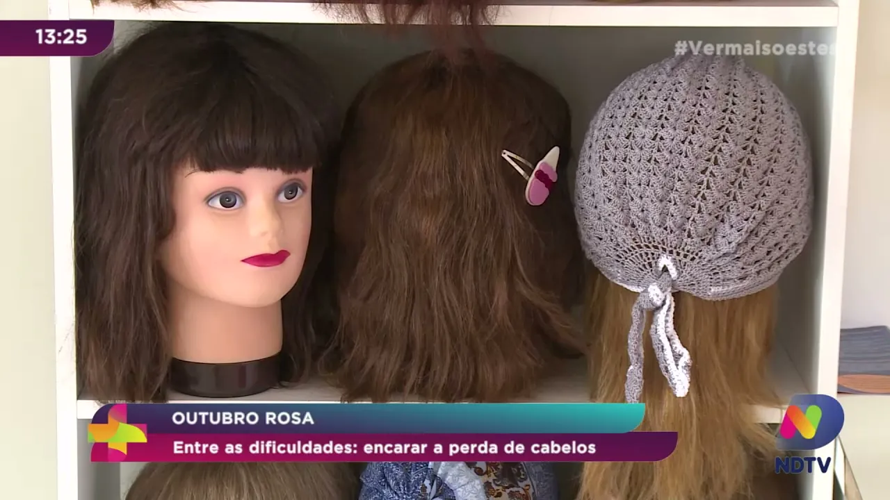 Outubro Rosa: entre as dificuldades, uma delas é encarar a perda de cabelos