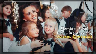 georgiana lobont kids sing academy colinde rom ne ti 2025