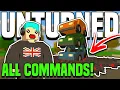 ALL UNTURNED SINGLE PLAYER COMMANDS How to Teleport Spawn Items Vehicles Etc