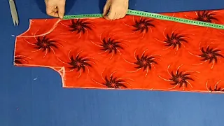 خياطة وتفصيل قندورة دار في 10دقائق ساهلة ماهلة 