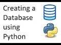 Python Programming Introduction to Sqlite Creating a database in Python