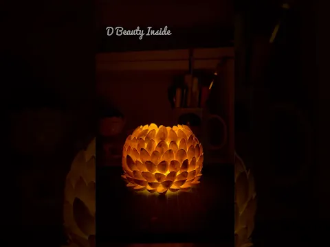 DIY cut lamp ✨ #artandcraft #diy #handmade #craft